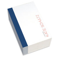 Navy Up and Down Chunky Notepads