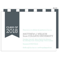 Large Banner Graduation Invitations