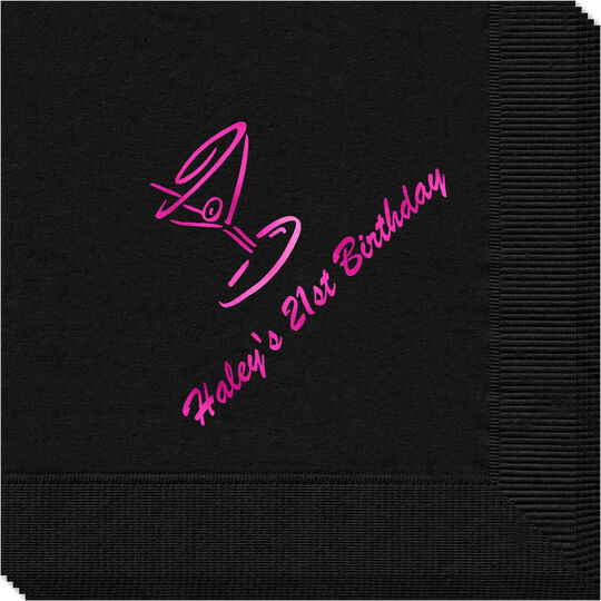 Classic Martini Napkins