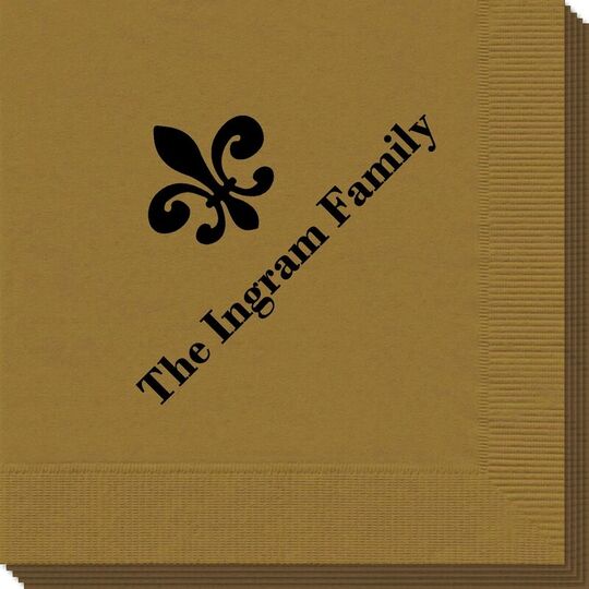 Traditional Fleur-de-Lis Napkins