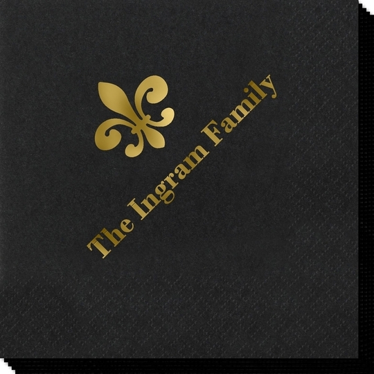 Traditional Fleur-de-Lis Napkins