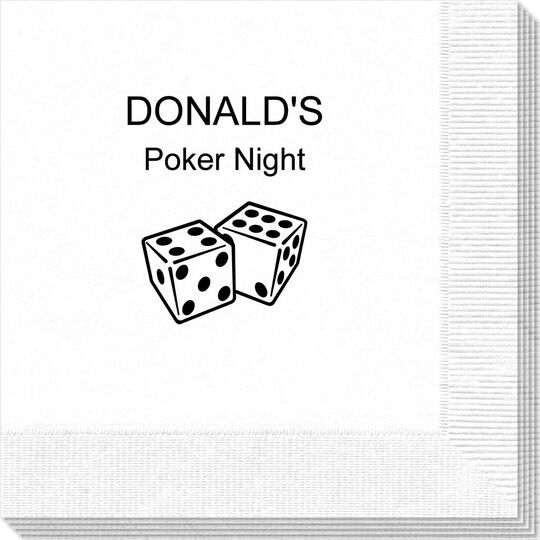 Roll the Dice Napkins