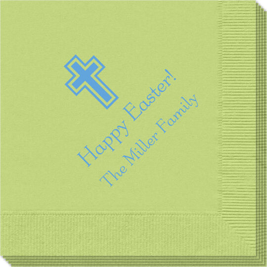 Outlined Cross Napkins