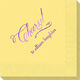 Elegant Cheers Napkins Image 3 of 8