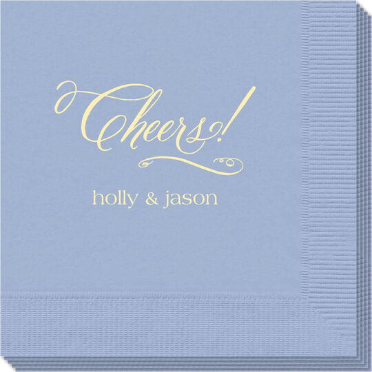 Elegant Cheers Napkins