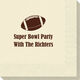 Football Napkins Image 1 of 3