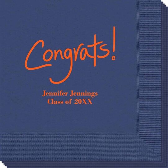 Fun Congrats Napkins