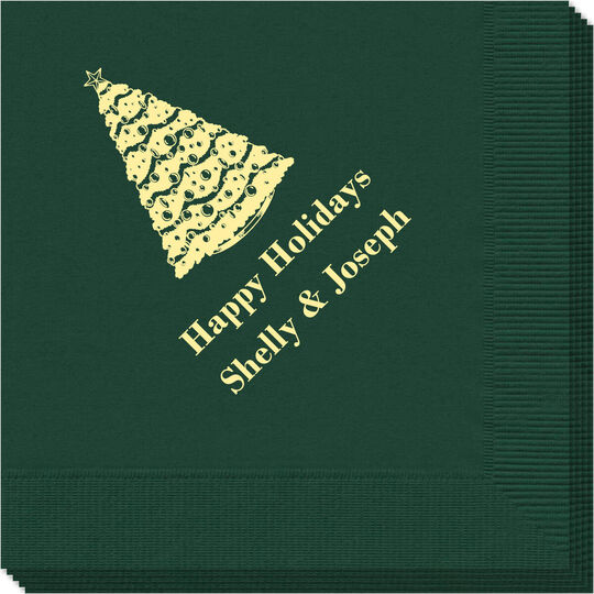 Christmas Tree Napkins