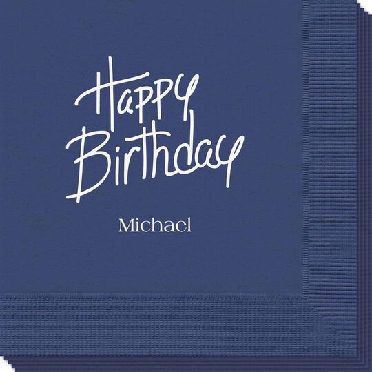 Fun Happy Birthday Napkins