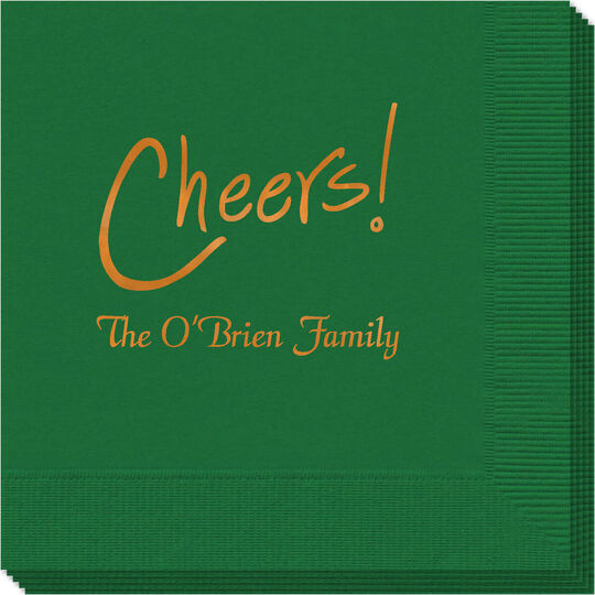 Fun Cheers Napkins