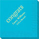 Big Word Congrats Napkins Image 1 of 3