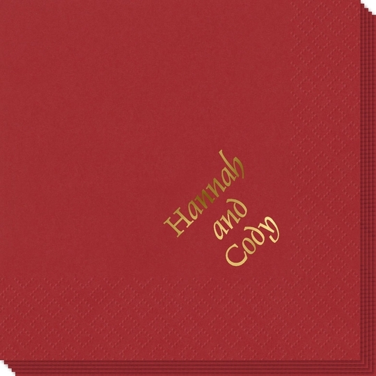 Always Flaunt Your Names Napkins