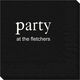 Big Word Party Napkins Image 1 of 3