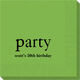 Big Word Party Napkins Image 3 of 3