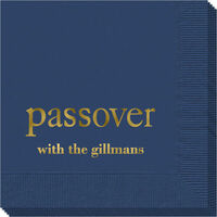 Big Word Passover Napkins