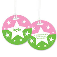 Girl Superstar Luggage Tags