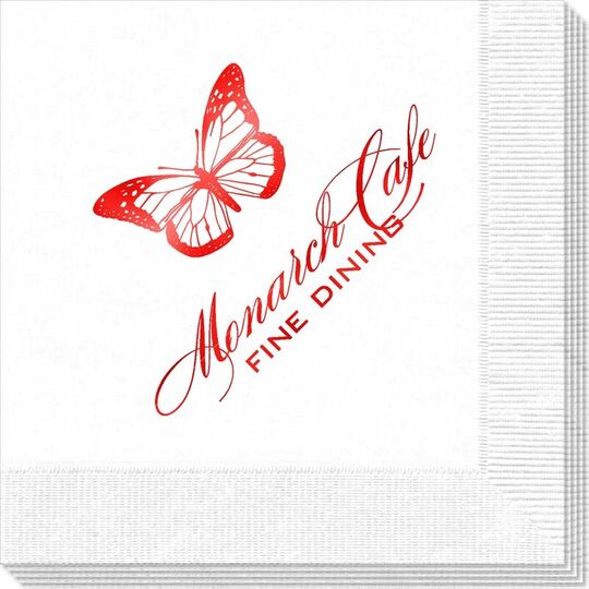 Magnificent Monarch Butterfly Napkins