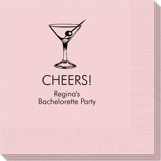 Martini Party Napkins