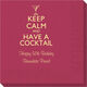 Keep Calm and Have a Cocktail Napkins Image 1 of 4