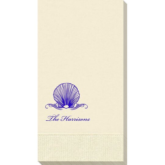 Graceful Seashell Guest Towels