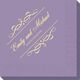 Royal Flourish Framed Names and Text Napkins Image 3 of 3