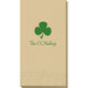 Three Leaf Shamrock Guest Towels Image 1 of 2