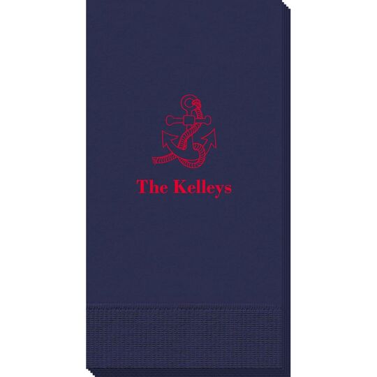 Boat Anchor Guest Towels