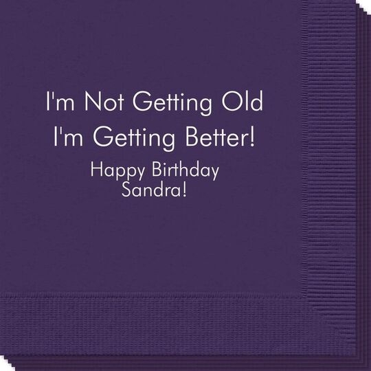 Any Imprint Wanted Napkins