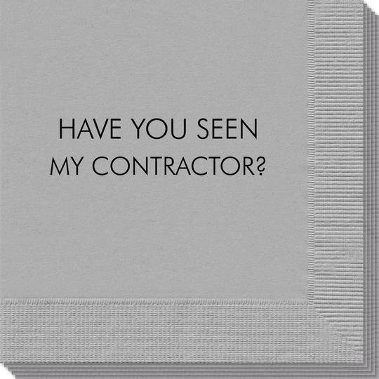 Any Phrase You Might Want Napkins