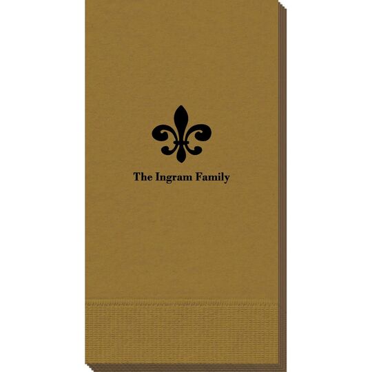 Traditional Fleur-de-Lis Guest Towels