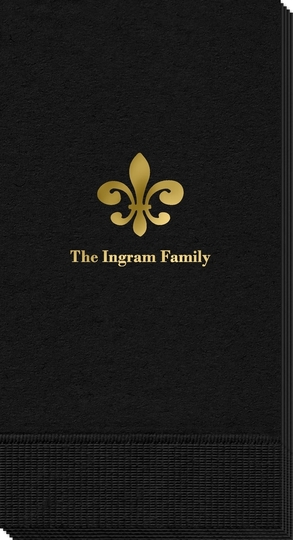 Traditional Fleur-de-Lis Guest Towels