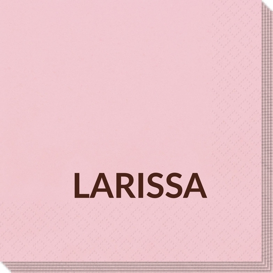 Big Bold Name Napkins