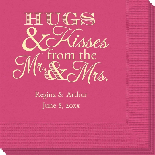 Hugs and Kisses Napkins