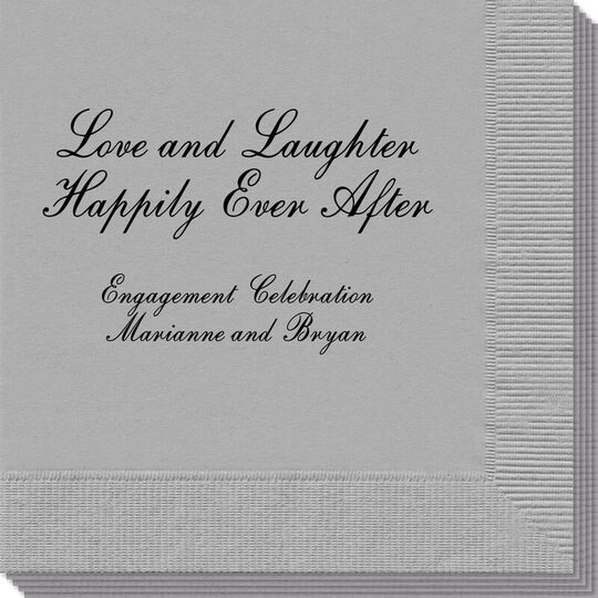 Love and Laughter Napkins