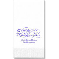 Romantic Lived Happily Ever After Guest Towels