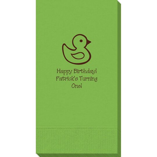 Rubber Ducky Guest Towels