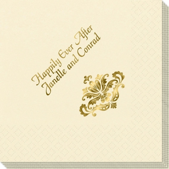Simply Ornate Scroll Napkins