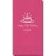 Modern Birthday Cake Guest Towels Image 2 of 2