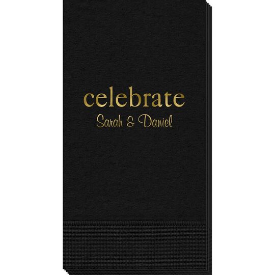 Big Word Celebrate Guest Towels