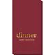 Big Word Dinner Guest Towels Image 1 of 3