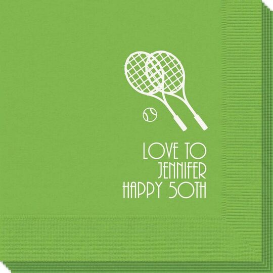 Doubles Tennis Napkins