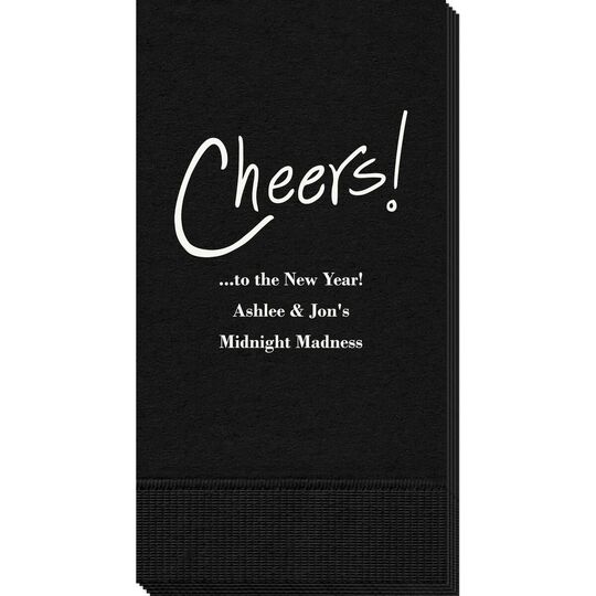 Fun Cheers Guest Towels