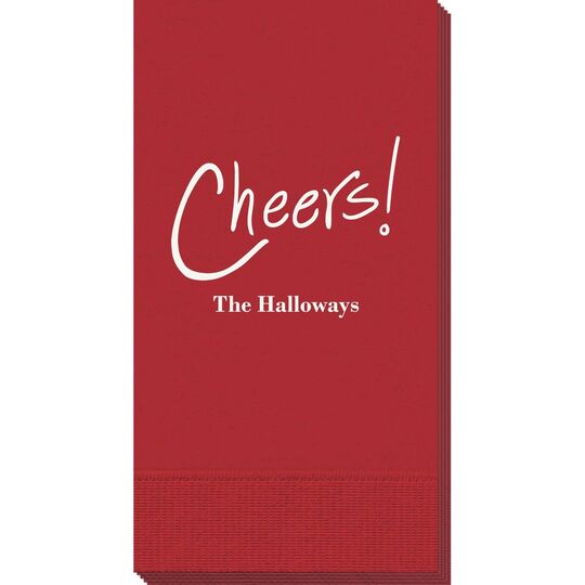 Fun Cheers Guest Towels