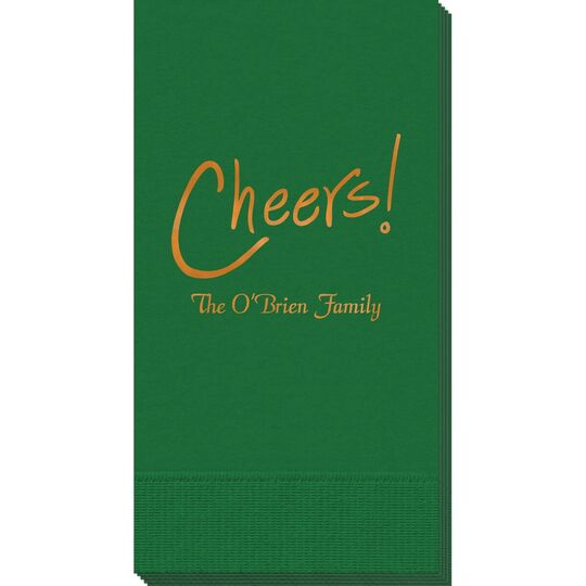 Fun Cheers Guest Towels