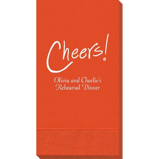 Fun Cheers Guest Towels