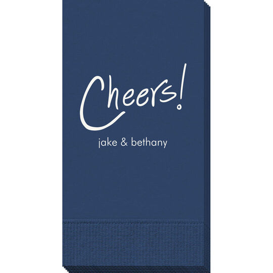 Fun Cheers Guest Towels