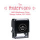 Petite Heart Rectangular Address Self-Inking Stamp Image 1 of 3