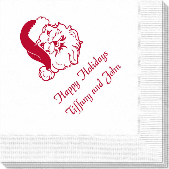 Happy Santa Claus Napkins