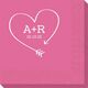 Heart Made of Arrow Napkins Image 2 of 2