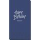 Fun Happy Birthday Guest Towels Image 2 of 2